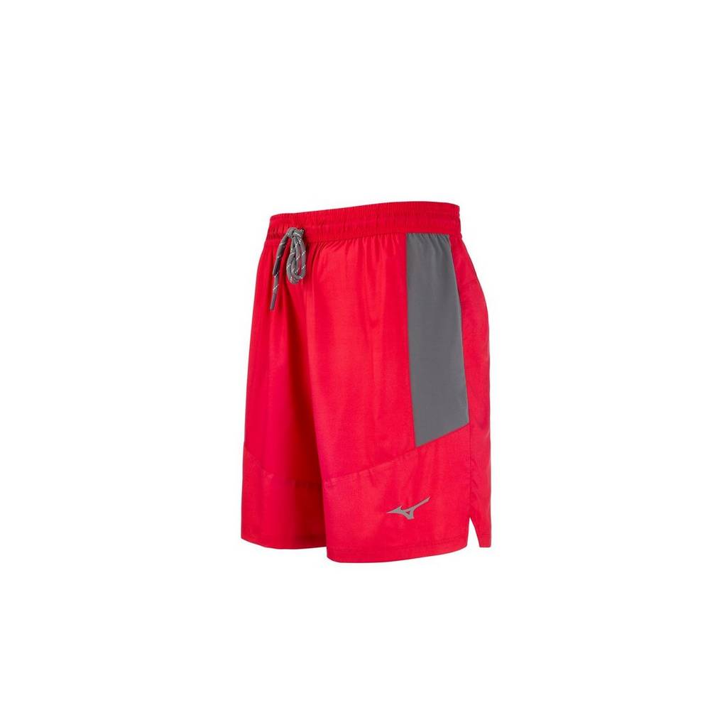 Pantalones Cortos Mizuno 7" Hombre Rojas España XISY-34650